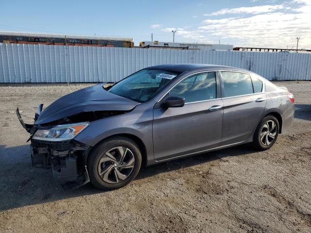 1HGCR2F35GA052715 - 2016 HONDA ACCORD LX GRAY photo 1