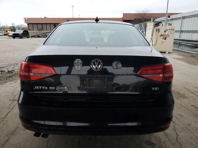 3VWD17AJ8FM296306 - 2015 VOLKSWAGEN JETTA SE BLACK photo 6