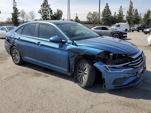 3VWCB7BU0KM157749 - 2019 VOLKSWAGEN JETTA S BLUE photo 4