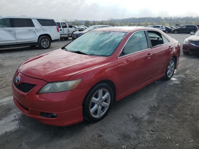 4T1BE46K57U031088 - 2007 TOYOTA CAMRY CE RED photo 1
