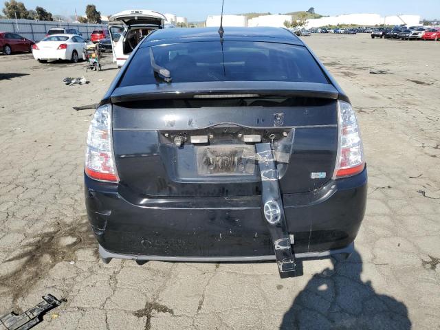 JTDKB20U383373870 - 2008 TOYOTA PRIUS BLACK photo 6