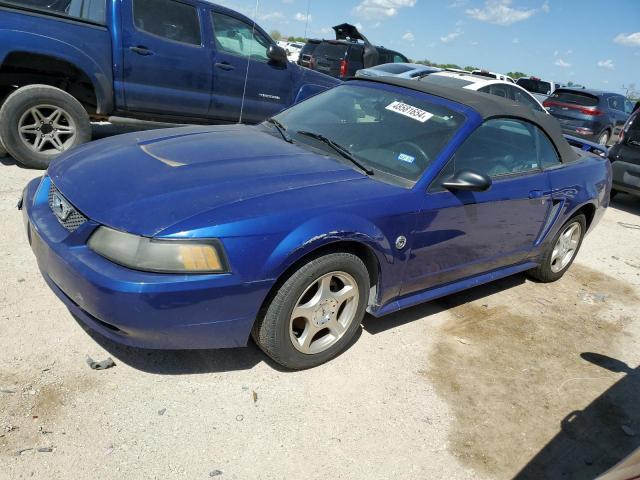 1FAFP44454F126387 - 2004 FORD MUSTANG BLUE photo 1