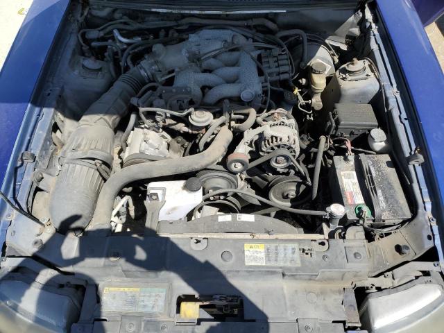 1FAFP44454F126387 - 2004 FORD MUSTANG BLUE photo 11