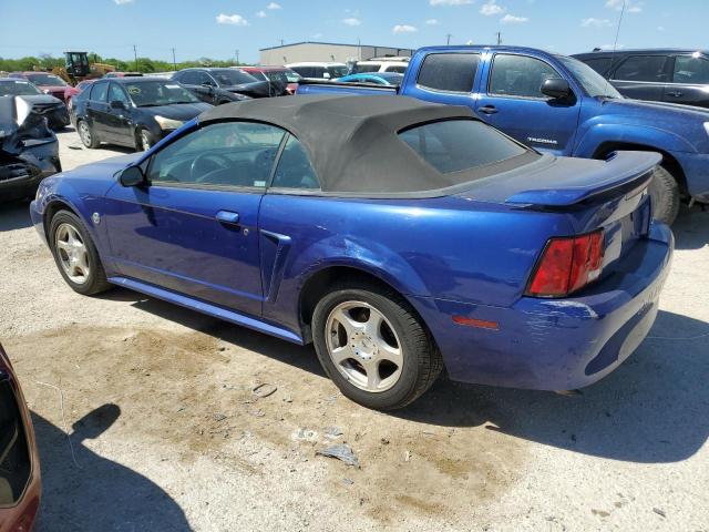 1FAFP44454F126387 - 2004 FORD MUSTANG BLUE photo 2