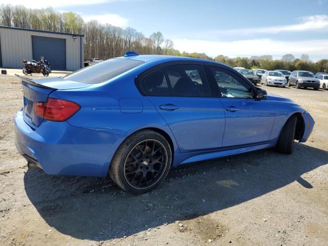 WBA3B9G57FNR93258 - 2015 BMW 335 XI BLUE photo 3