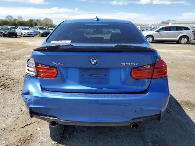 WBA3B9G57FNR93258 - 2015 BMW 335 XI BLUE photo 6