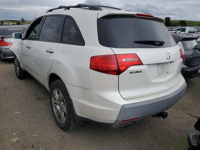 2HNYD28619H533361 - 2009 ACURA MDX TECHNOLOGY WHITE photo 2