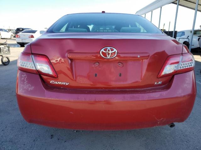 4T1BF3EK7BU590899 - 2011 TOYOTA CAMRY BASE RED photo 6