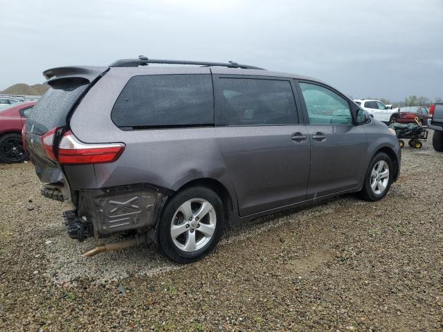 5TDKK3DC8FS628189 - 2015 TOYOTA SIENNA LE GRAY photo 3