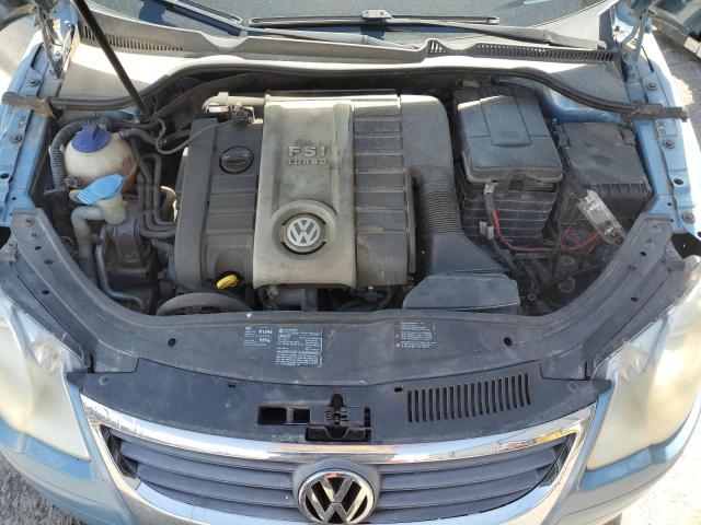 WVWBA71FX8V022944 - 2008 VOLKSWAGEN EOS TURBO BLUE photo 11