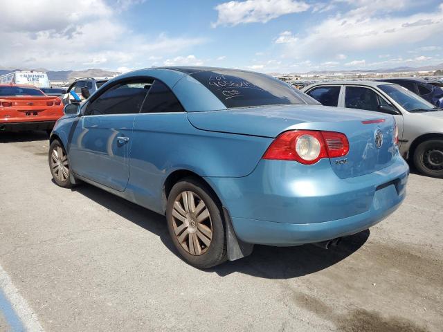 WVWBA71FX8V022944 - 2008 VOLKSWAGEN EOS TURBO BLUE photo 2