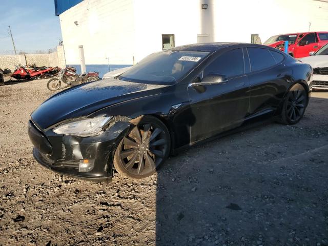 5YJSA1DP4DFP21092 - 2013 TESLA MODEL S BLACK photo 1