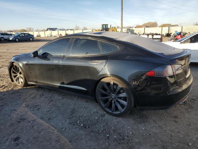 5YJSA1DP4DFP21092 - 2013 TESLA MODEL S BLACK photo 2