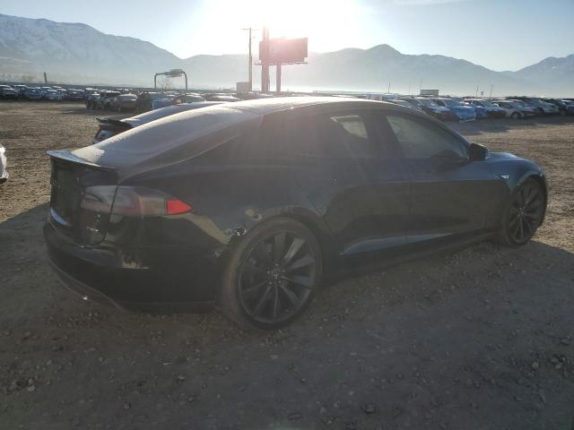 5YJSA1DP4DFP21092 - 2013 TESLA MODEL S BLACK photo 3