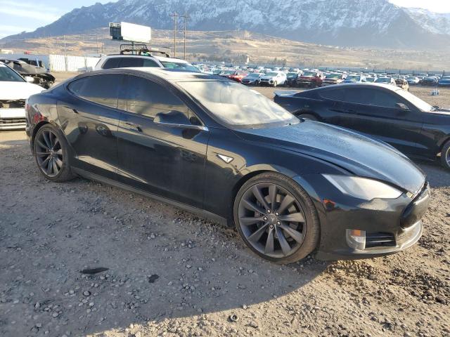 5YJSA1DP4DFP21092 - 2013 TESLA MODEL S BLACK photo 4