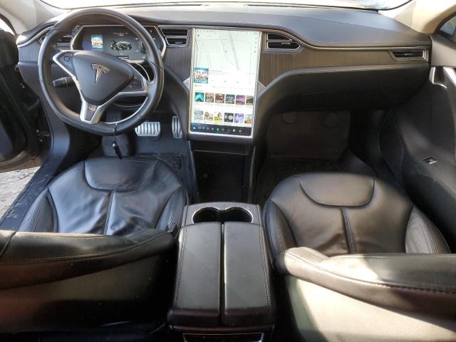 5YJSA1DP4DFP21092 - 2013 TESLA MODEL S BLACK photo 8