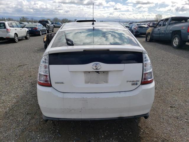 JTDKB20U677553383 - 2007 TOYOTA PRIUS WHITE photo 6