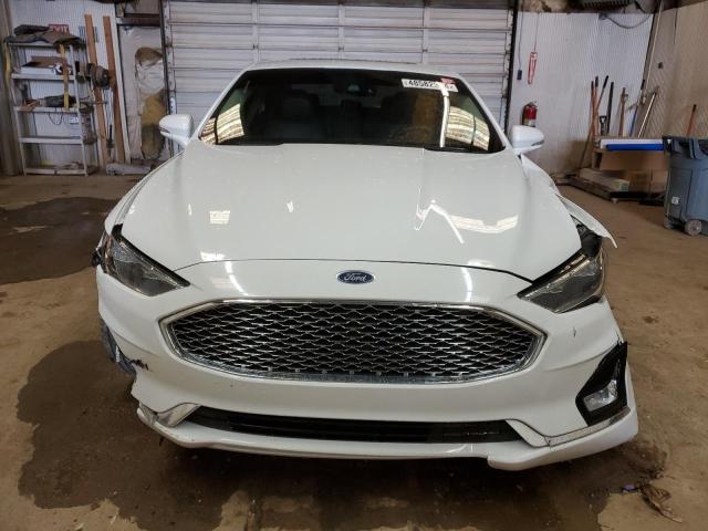 3FA6P0D98LR152312 - 2020 FORD FUSION TITANIUM WHITE photo 5