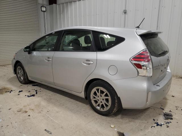 JTDZN3EU6GJ045065 - 2016 TOYOTA PRIUS V SILVER photo 2