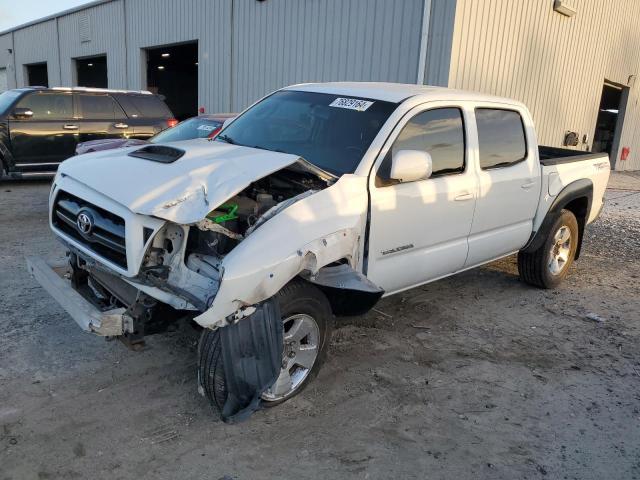 3TMJU62N49M071443 - 2009 TOYOTA TACOMA DOUBLE CAB PRERUNNER WHITE photo 1