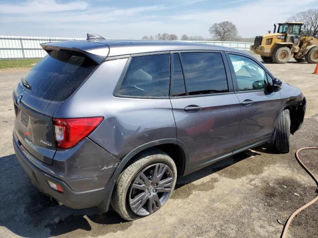 5FNYF8H57KB009508 - 2019 HONDA PASSPORT EXL 石墨色 照片 3