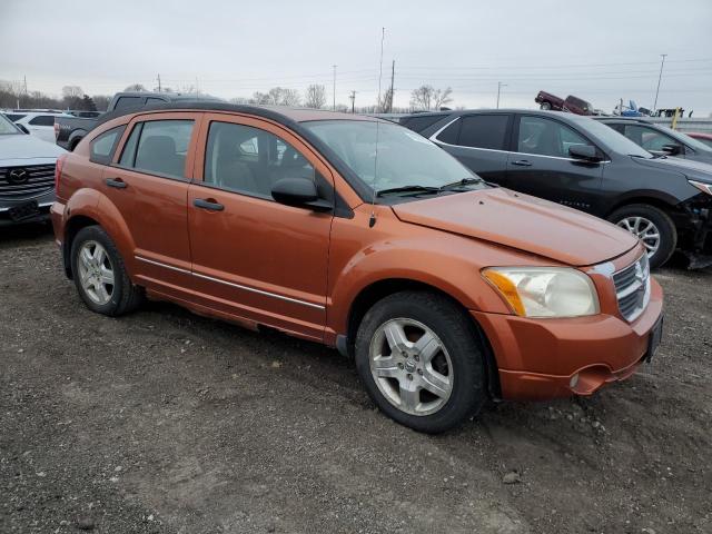 1B3HB48B17D415309 - 2008 DODGE CALIBER SXT ORANGE photo 4