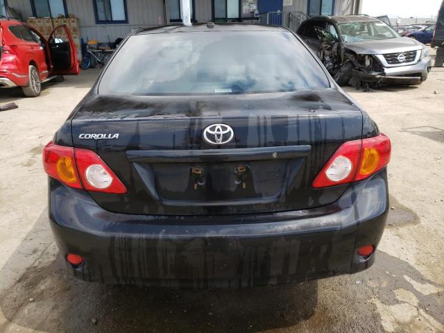 JTDBL40E199028711 - 2009 TOYOTA COROLLA BASE BLACK photo 6