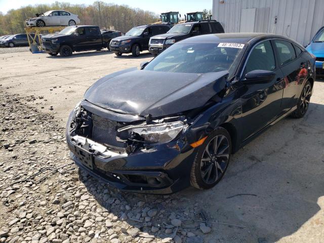 2HGFC2F87KH595486 - 2019 HONDA CIVIC SPORT 黑色 照片 1