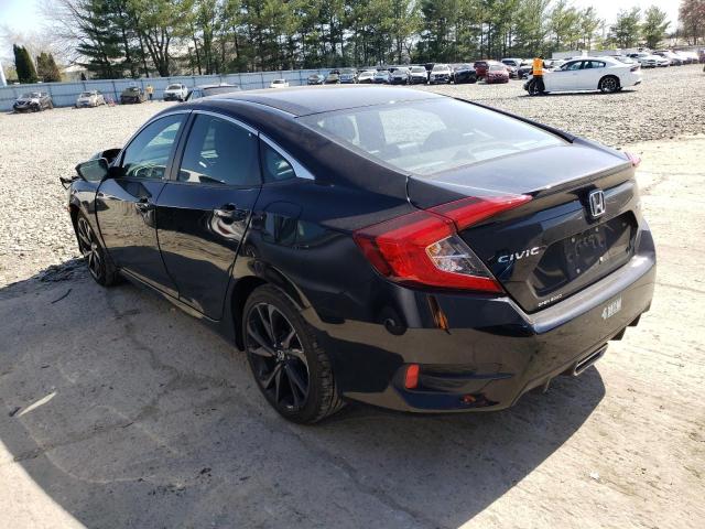 2HGFC2F87KH595486 - 2019 HONDA CIVIC SPORT 黑色 照片 2