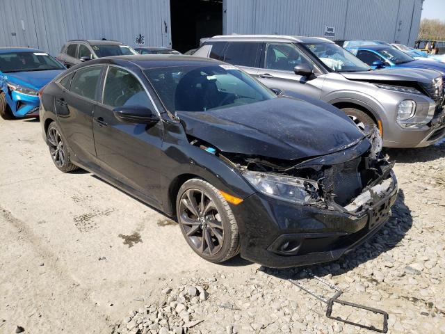 2HGFC2F87KH595486 - 2019 HONDA CIVIC SPORT 黑色 照片 4