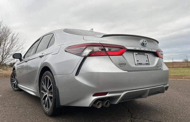 4T1G31AK5PU604525 - 2023 TOYOTA CAMRY SE NIGHT SHADE SILVER photo 3