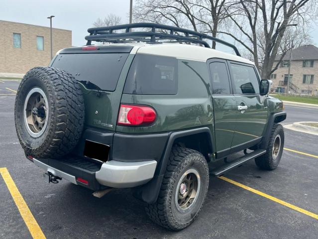 JTEBU4BFXAK083640 - 2010 TOYOTA FJ CRUISER GREEN photo 4