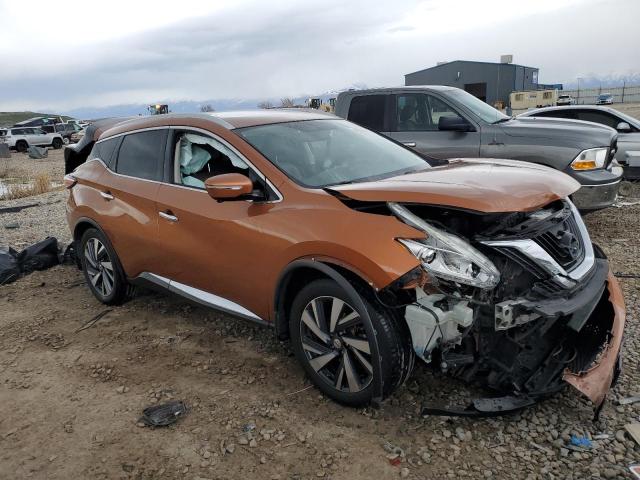 5N1AZ2MH8FN233816 - 2015 NISSAN MURANO S ORANGE photo 4