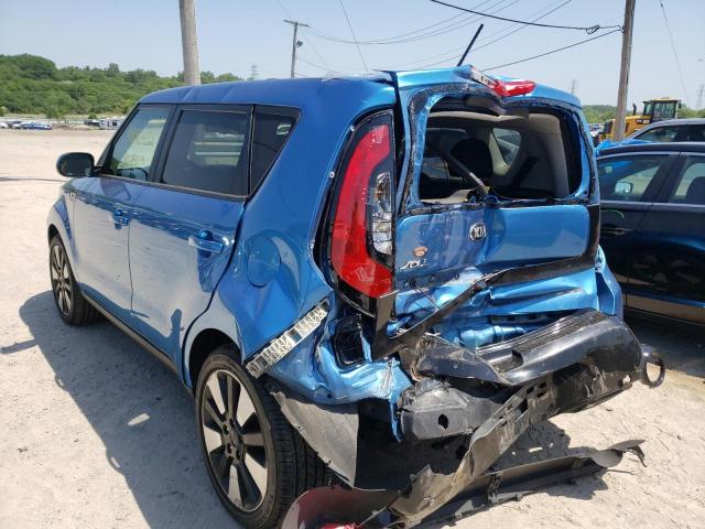 KNDJP3A56G7298941 - 2016 KIA SOUL + BLUE photo 3