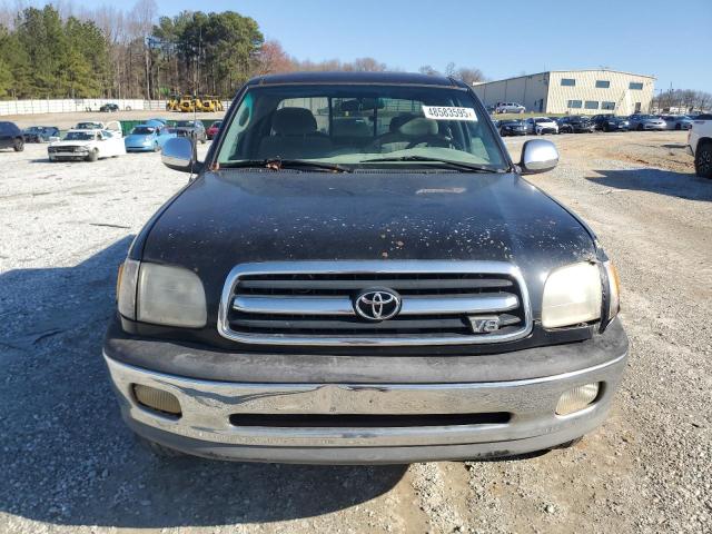 5TBRT3413YS076560 - 2000 TOYOTA TUNDRA ACCESS CAB შავი ფოტო 5