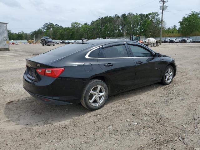 1G1ZB5ST2JF256640 - 2018 CHEVROLET MALIBU LS BLACK photo 3