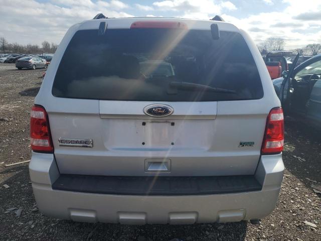 1FMCU0DG9BKA54117 - 2011 FORD ESCAPE XLT SILVER photo 6