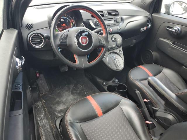 3C3CFFGE6FT642321 - 2015 FIAT 500 ELECTRIC BLACK photo 8