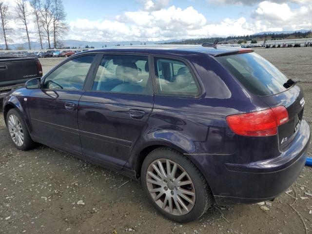 WAUNF78P26A104777 - 2006 AUDI A3 2.0 PREMIUM PURPLE photo 2