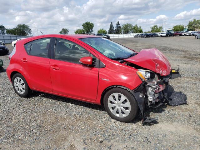 JTDKDTB32C1511844 - 2012 TOYOTA PRIUS C RED photo 4