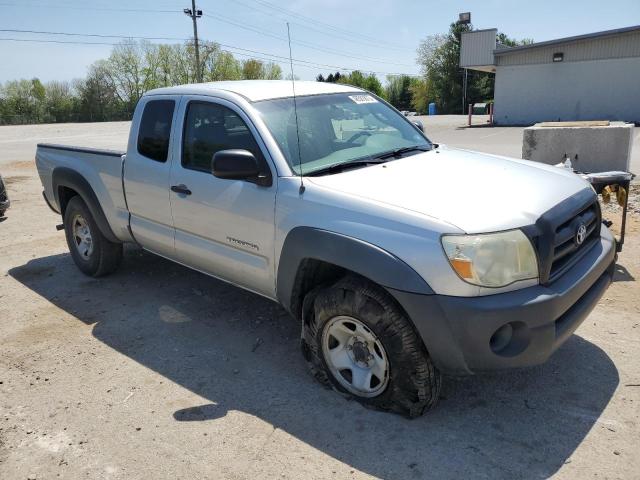 5TEUU42N37Z348827 - 2007 TOYOTA TACOMA ACCESS CAB ვერცხლისფერი ფოტო 4