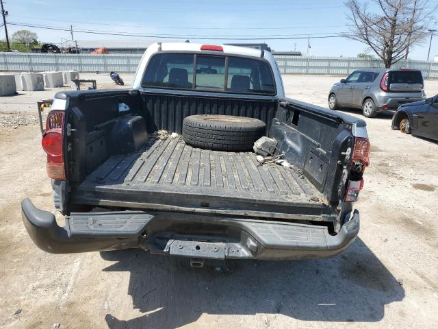 5TEUU42N37Z348827 - 2007 TOYOTA TACOMA ACCESS CAB ვერცხლისფერი ფოტო 6