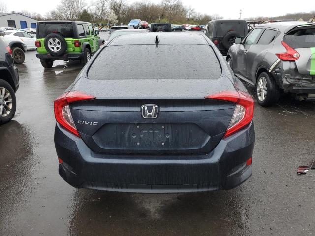 2HGFC2F77JH586390 - 2018 HONDA CIVIC EX BLUE photo 6