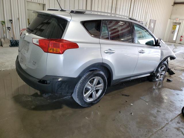 2T3RFREV9FW359382 - 2015 TOYOTA RAV4 XLE SILVER photo 3