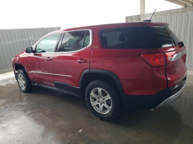 1GKKNKLA8KZ212156 - 2019 GMC ACADIA SLE RED photo 2