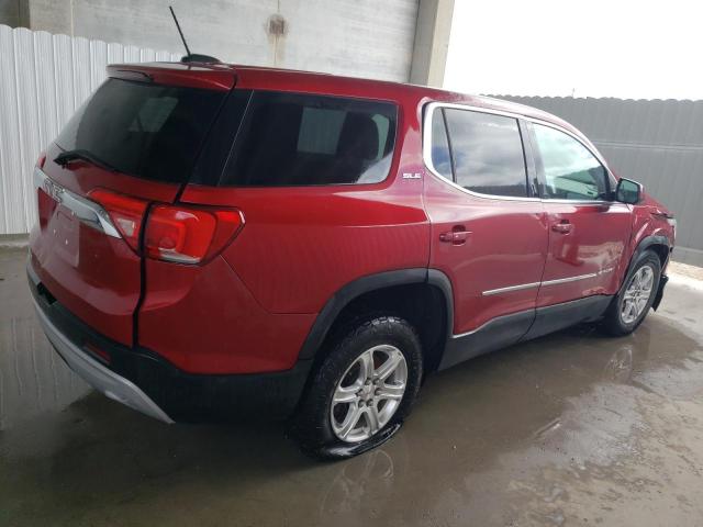 1GKKNKLA8KZ212156 - 2019 GMC ACADIA SLE RED photo 3