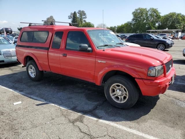 1FTYR44V83PB36491 - 2003 FORD RANGER SUPER CAB RED photo 4