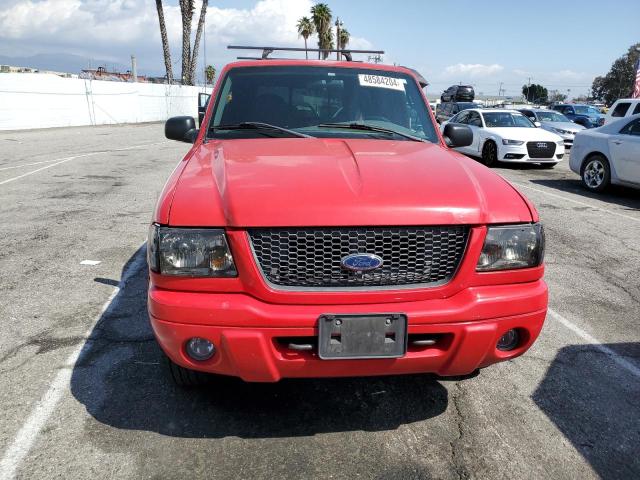 1FTYR44V83PB36491 - 2003 FORD RANGER SUPER CAB RED photo 5