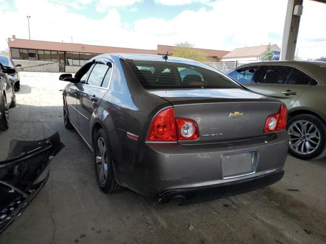 1G1ZC5E16BF260117 - 2011 CHEVROLET MALIBU 1LT BROWN photo 2