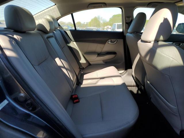 19XFB2F96DE052316 - 2013 HONDA CIVIC EXL ნაცრისფერი ფოტო 10